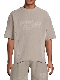 Block Party Reverse Terry Crewneck T-Shirt