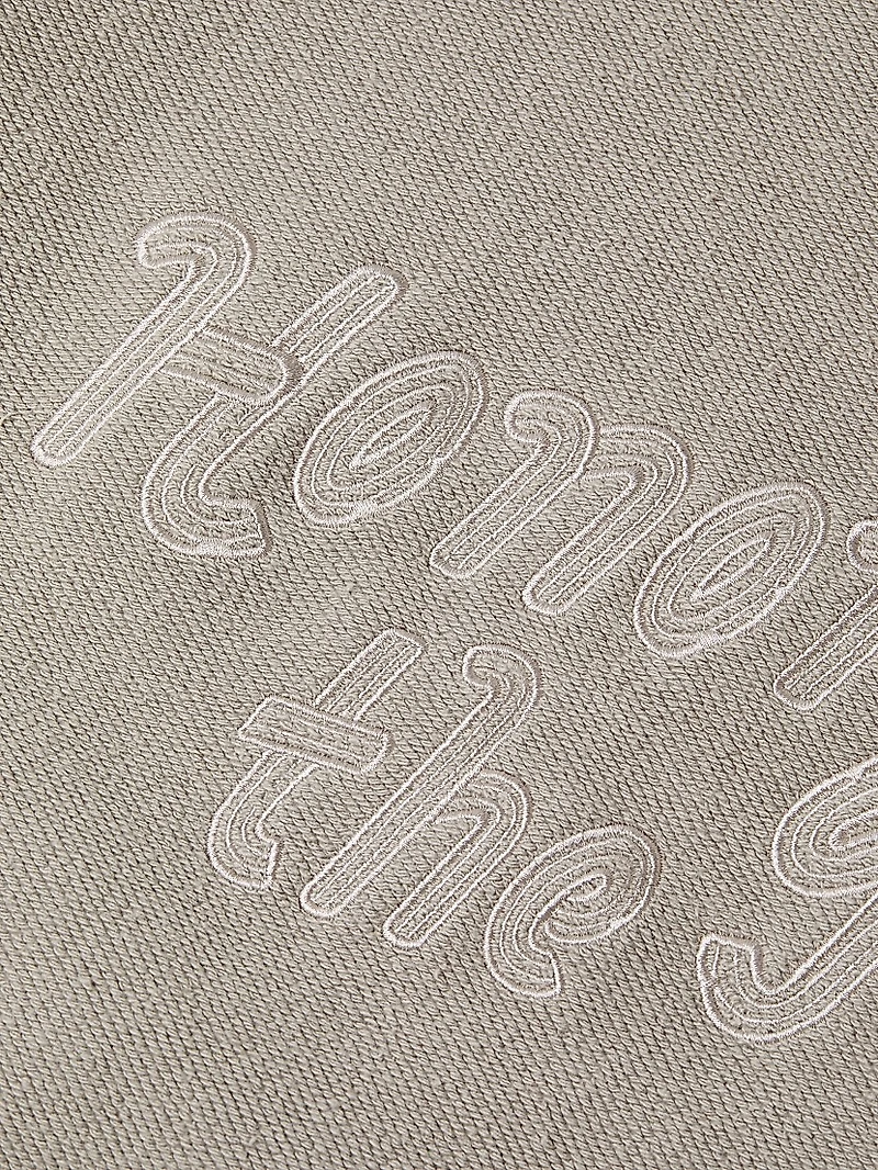 Block Party Reverse Terry Crewneck T-Shirt