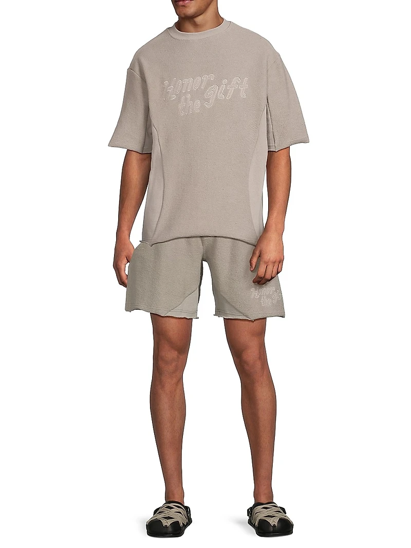 Block Party Reverse Terry Crewneck T-Shirt