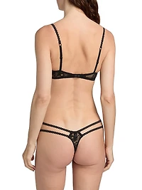 Jardin D'oeillet Lace Underwire Balconette Bra