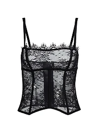 Jolie Lace Boned Bustier