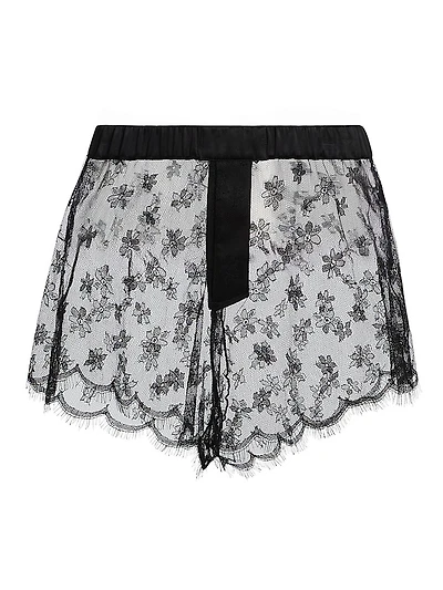 Floral Lace Boxer Shorts