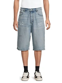 Maxx Longline Denim Shorts
