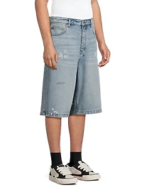 Maxx Longline Denim Shorts