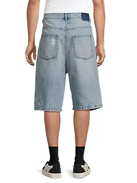 Maxx Longline Denim Shorts