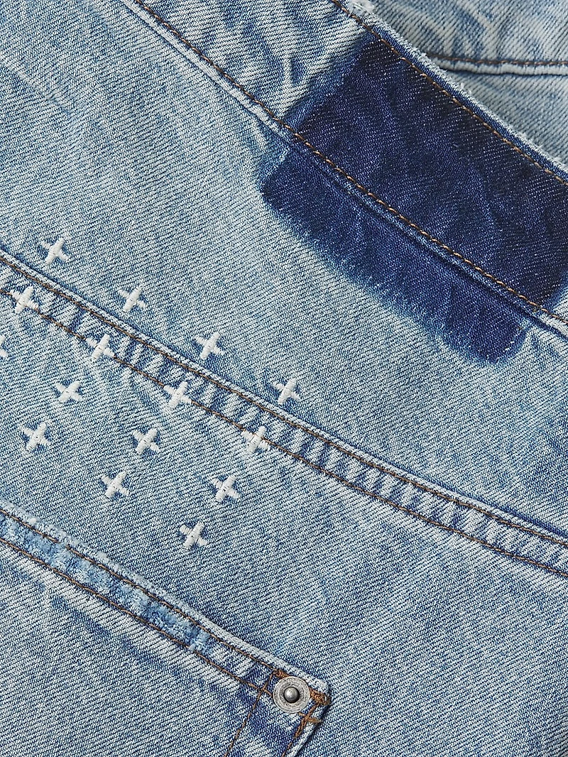 Maxx Longline Denim Shorts