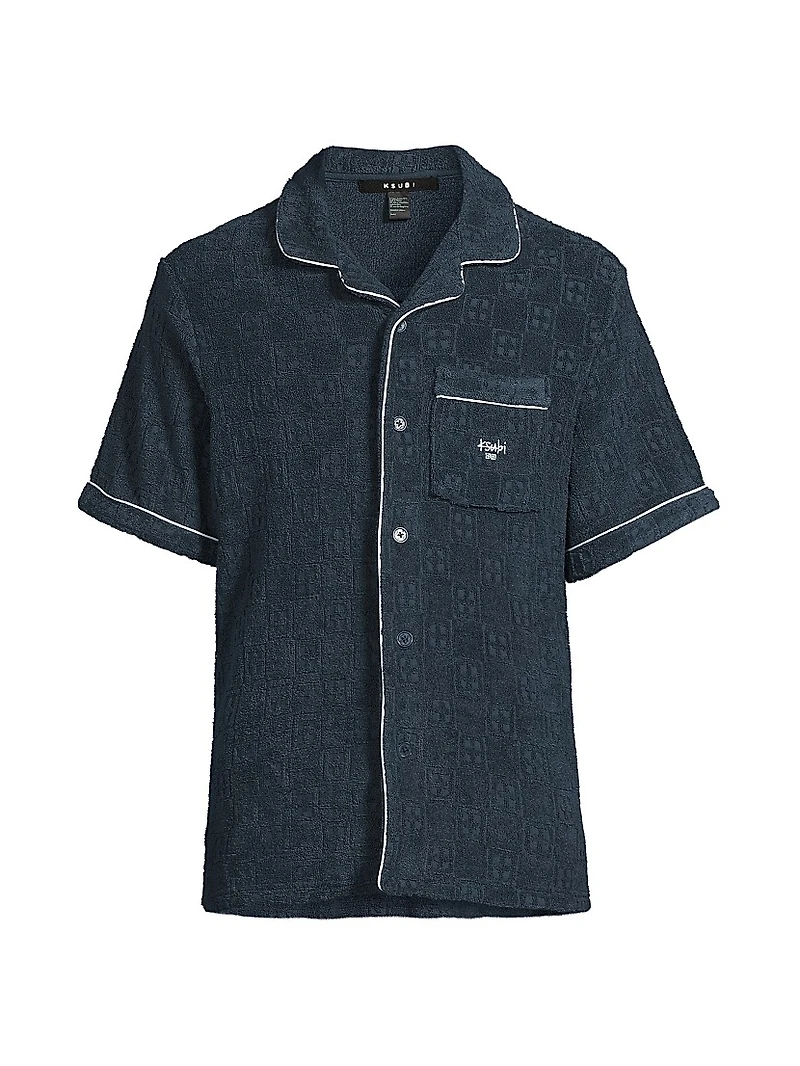 Lounge Cotton Terry Resort Shirt
