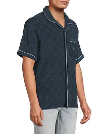 Lounge Cotton Terry Resort Shirt