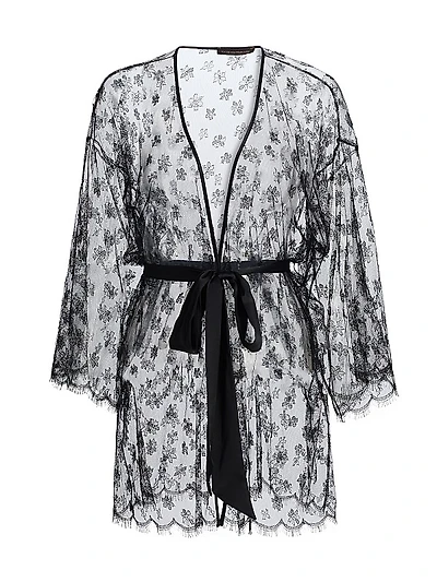 Floral Lace Robe