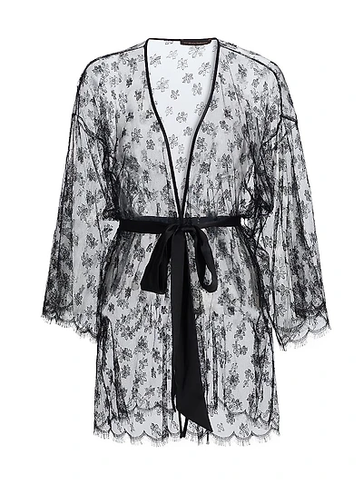 Floral Lace Robe