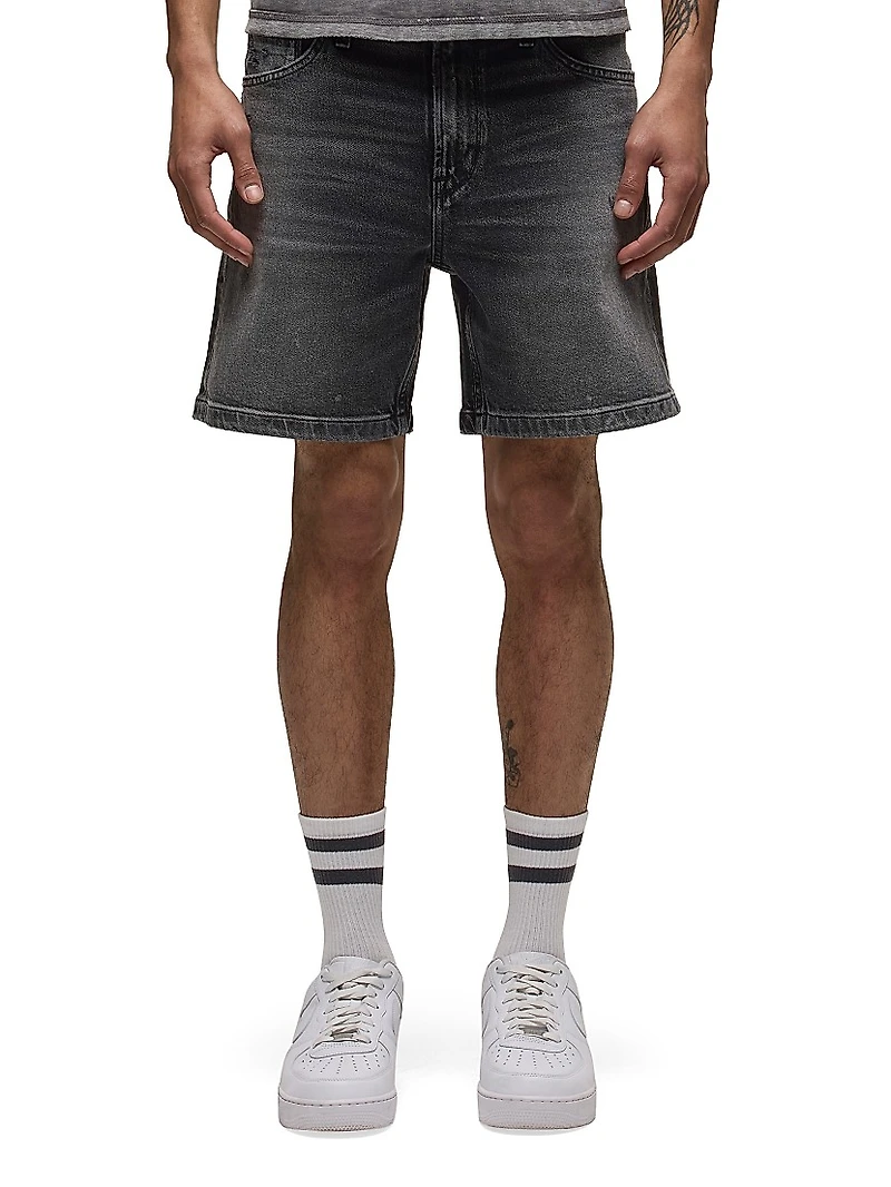 Clint Relaxed Denim Shorts