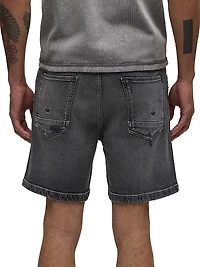 Clint Relaxed Denim Shorts