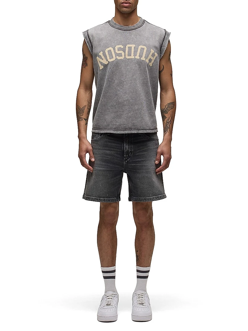 Clint Relaxed Denim Shorts