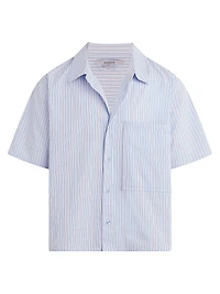 Rex Striped Cotton Poplin Shirt