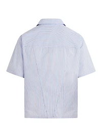 Rex Striped Cotton Poplin Shirt