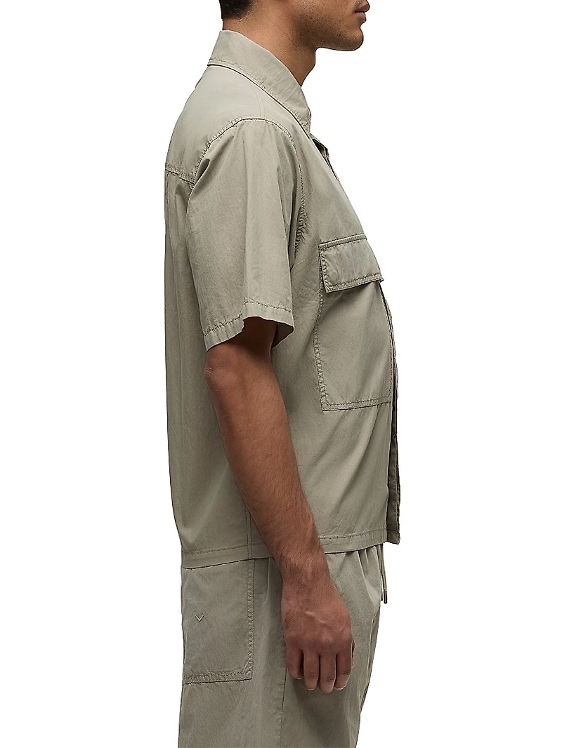 Cotton-Nylon Utility Shirt
