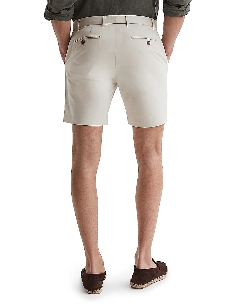 Wicket Stretch-Cotton Shorts