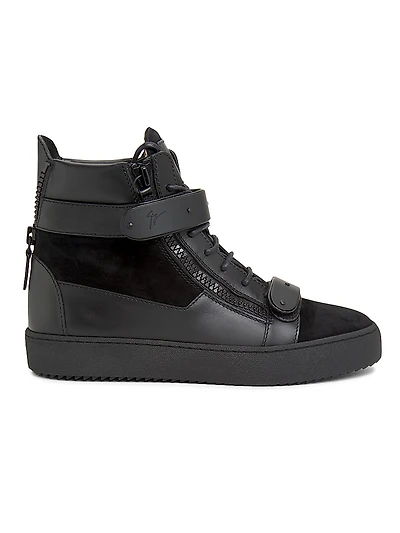 Ru50040 Leather High-Top Sneakers