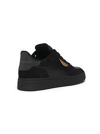 Leather & Suede Low-Top Sneakers