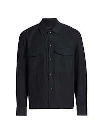 Angus Linen Shirt Jacket