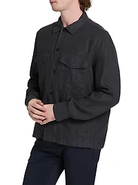 Angus Linen Shirt Jacket