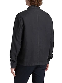 Angus Linen Shirt Jacket