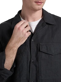 Angus Linen Shirt Jacket