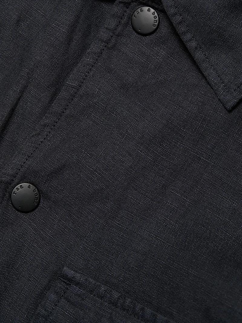 Angus Linen Shirt Jacket