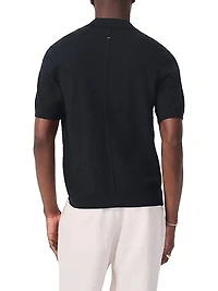 Zuma Toweling Herringbone Polo Shirt