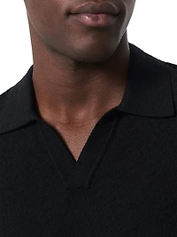 Zuma Toweling Herringbone Polo Shirt