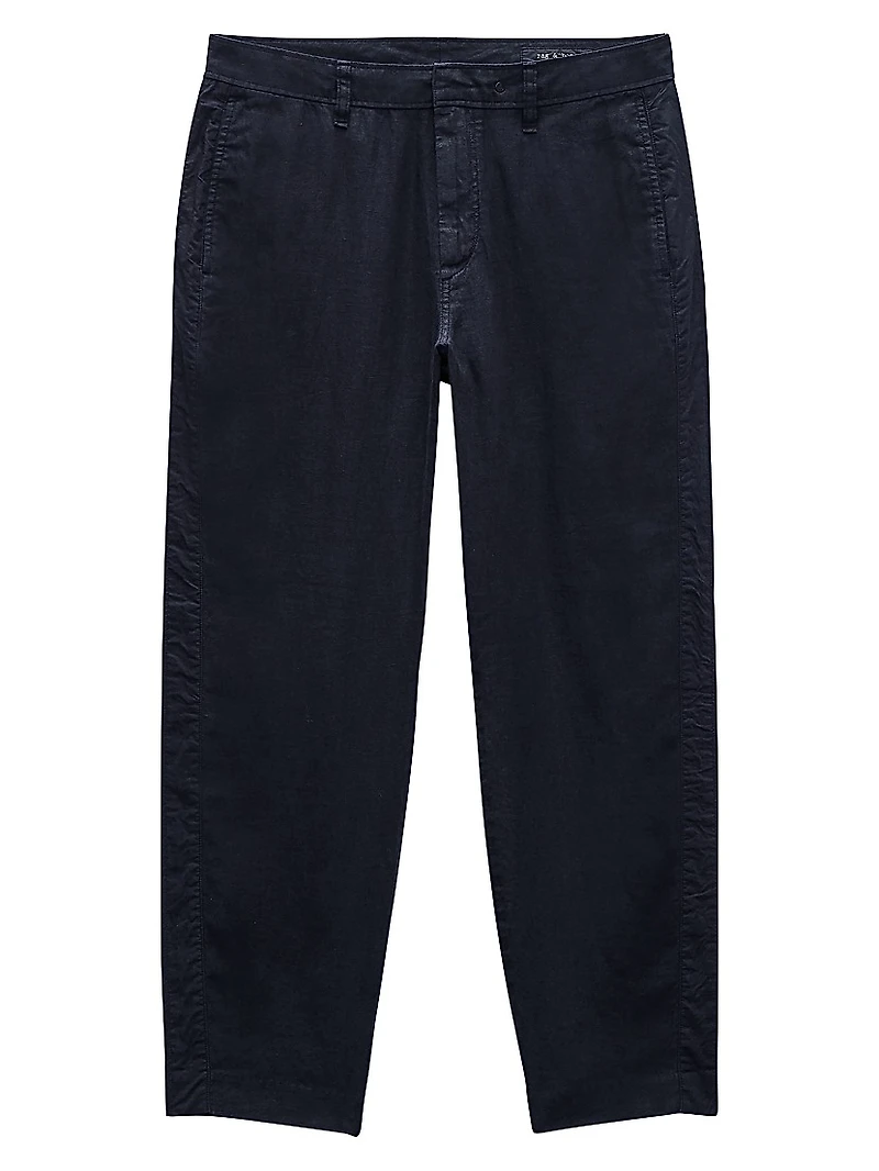 Tapered Linen Trousers