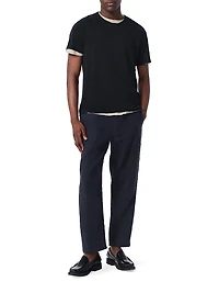 Tapered Linen Trousers