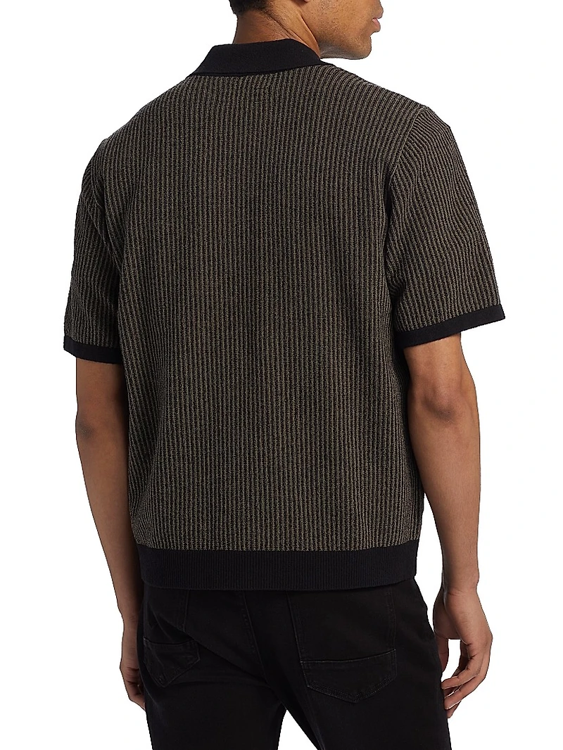 Zuma Jacquard Full-Zip Shirt