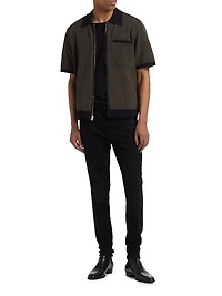 Zuma Jacquard Full-Zip Shirt