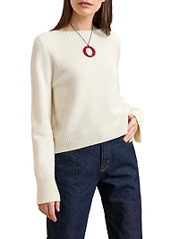 Boat-Neck Sweater