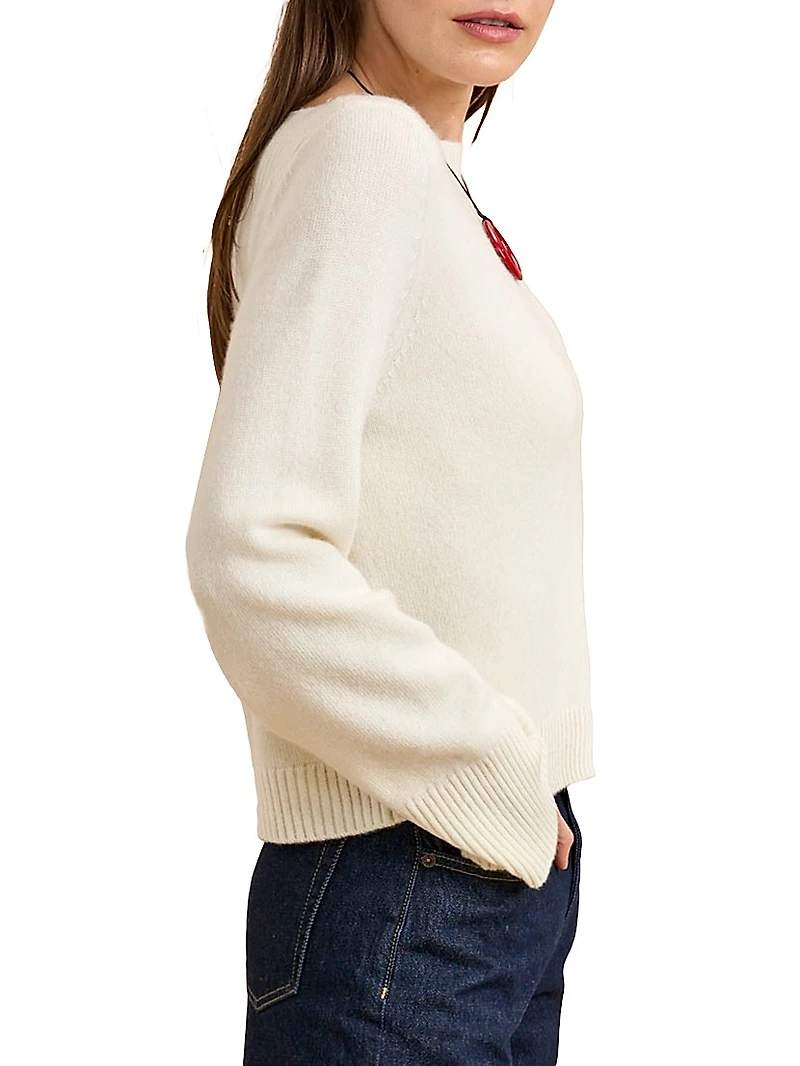 Boat-Neck Sweater