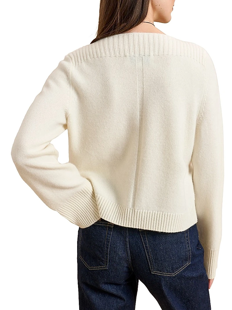 Boat-Neck Sweater