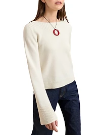 Boat-Neck Sweater