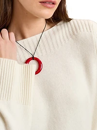 Boat-Neck Sweater