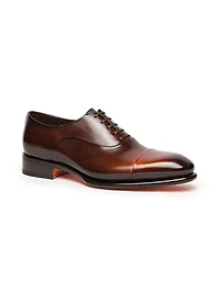 Carter Cap-Toe Leather Oxfords