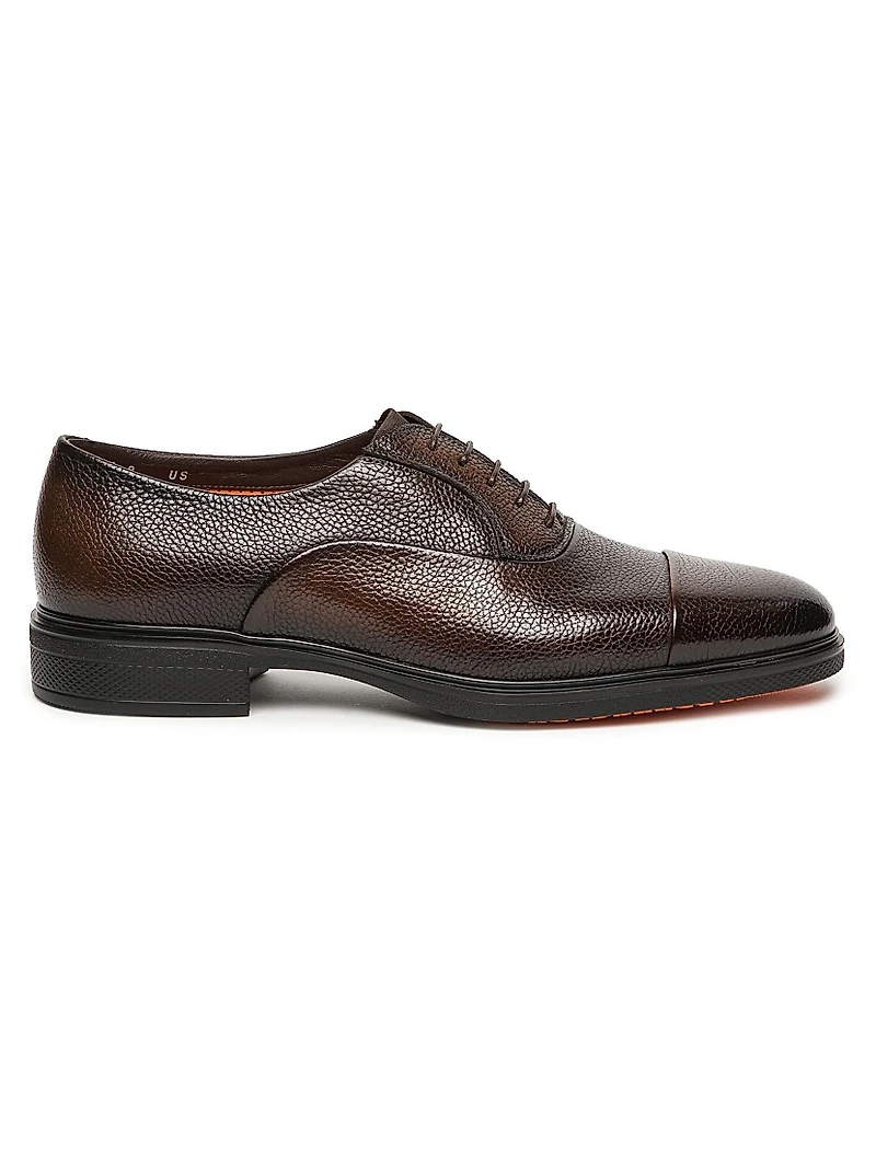 Easy Cap-Toe Leather Oxfords