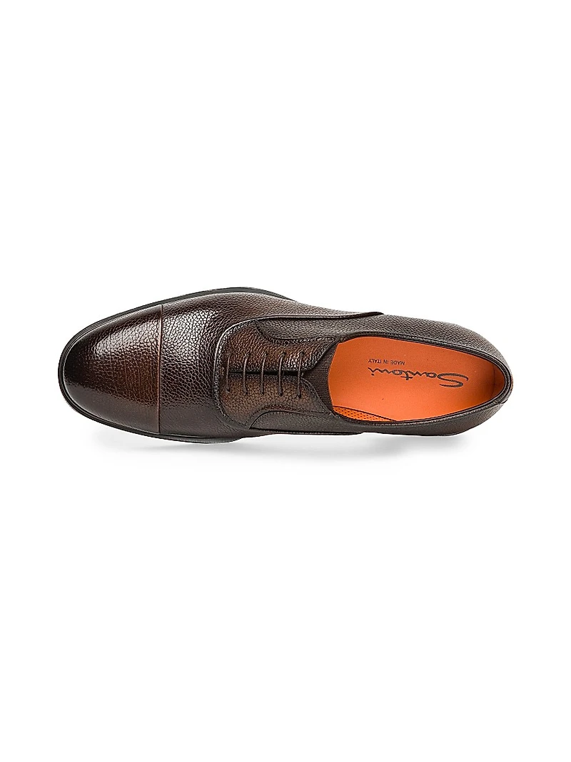 Easy Cap-Toe Leather Oxfords