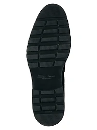 Rock Lug Sole Leather Penny Loafers