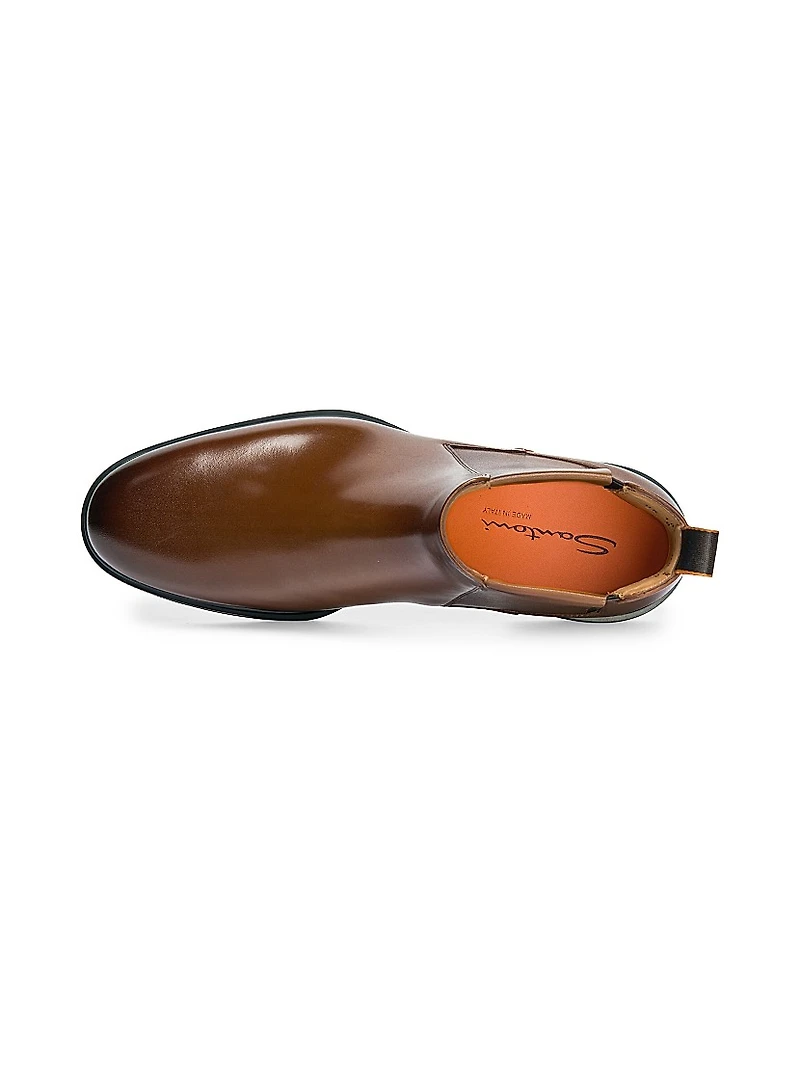 Easy On Leather Chelsea Boots