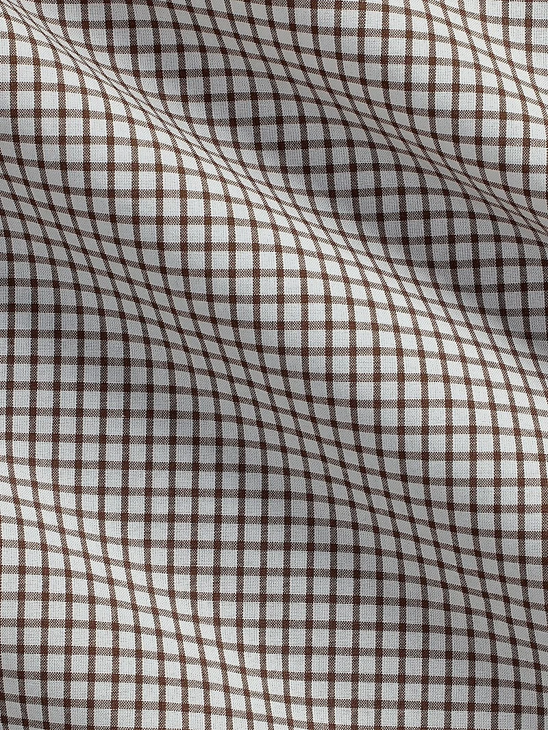 Glen Plaid Cotton Poplin Button-Front Shirt