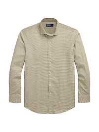 Coastal Checked Cotton Twill Shirt