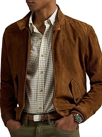 Plaid Cotton Twill Sport Shirt