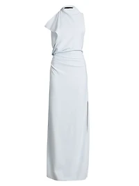 Devyn Crepe Sleeveless Maxi Dress