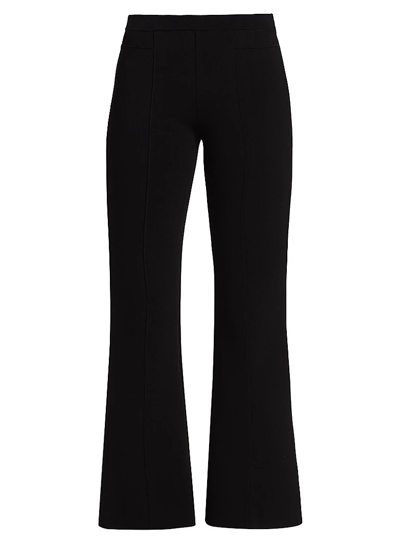 Shaila Silk-Blend Knit Pants