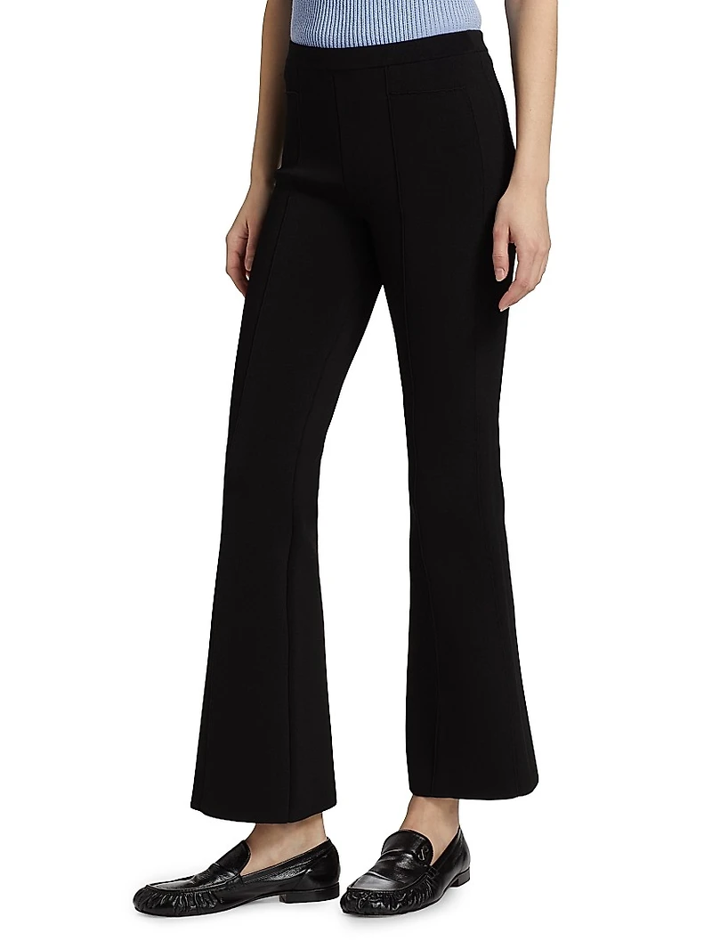 Shaila Silk-Blend Knit Pants